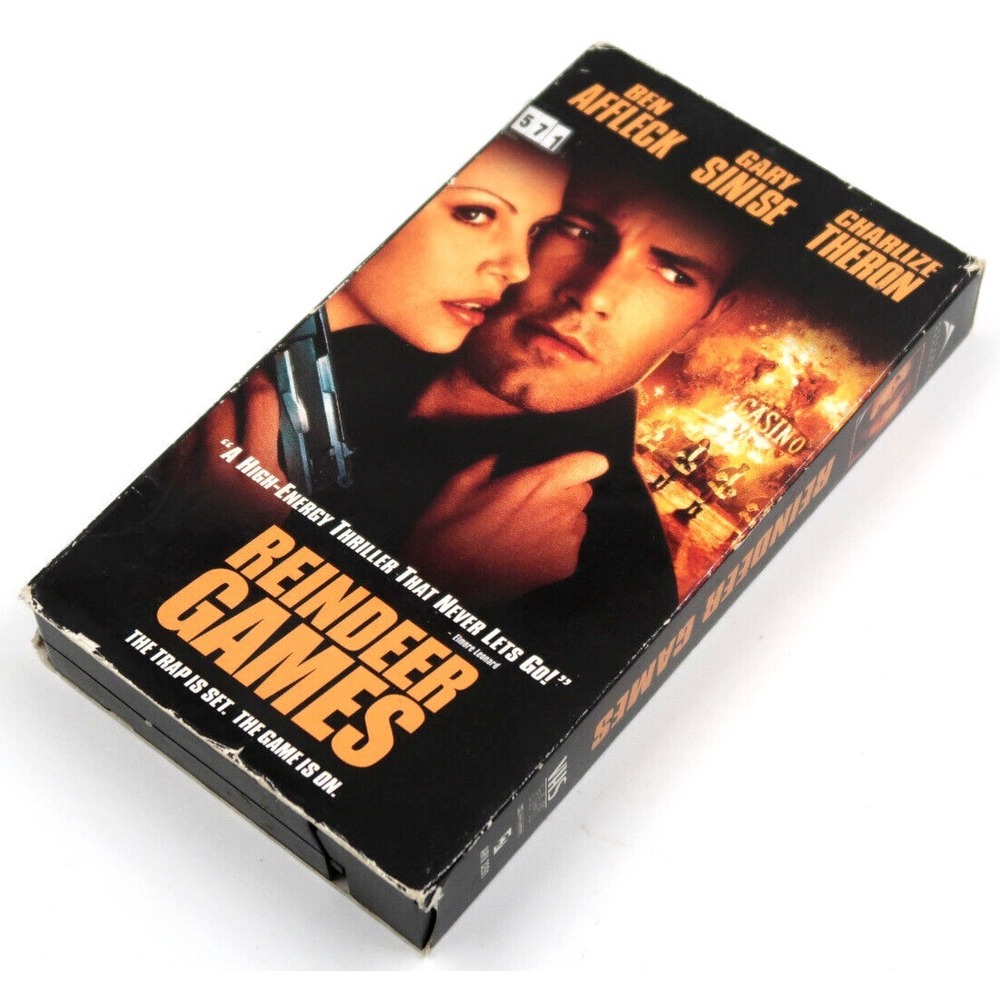 Reindeer Games (VHS, 2000)  Charlize Theron ~ Ben Affleck